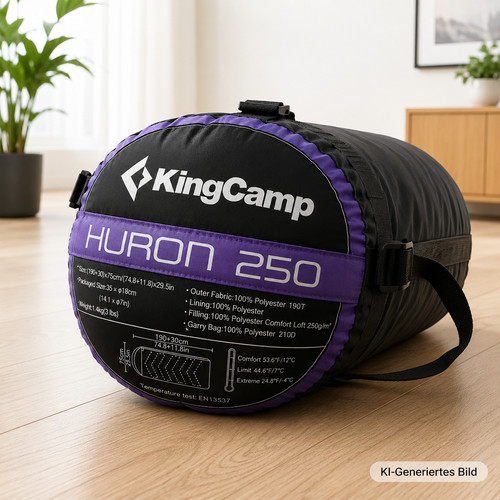 Kingcamp huron 250 schlafsack - huron,
