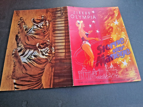 1965 ddr programm zirkus - 1965,