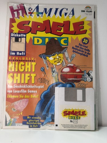 Amiga spiele disc - spiele, heft