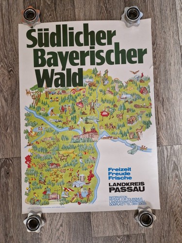 Bayerischer wald plakat passau - plakat,