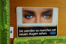 Alter Aufkleber Automobil FORD Sie werden so manches mit neuen Augen sehen
