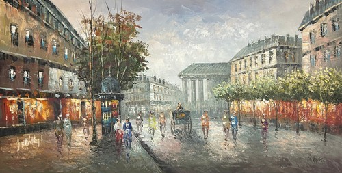 ölgemälde 60x120 paris - 60x120,
