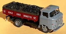 1:87 Busch, Espewe, W 50 Pritsche, Kohle, Holz, Briketts