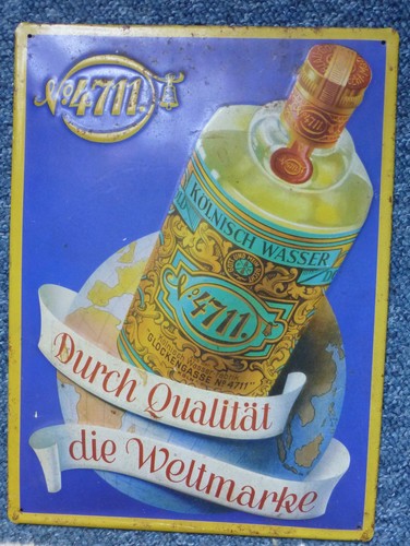 Altes reklameblechschild von - reklameblechschild,