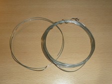 3,3m + 0,7m  Silberdraht mit