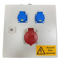 Mennekes Wandverteiler Stromverteiler Steckdosen Kombination mit 1x16A CEE