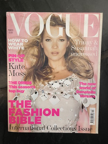 Vogue magazine kate moss - vogue, moss"
