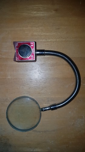 Halterung lupe 100 mit - halterung,
