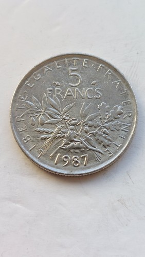 1987 frankreich francs jc - 1987, 5