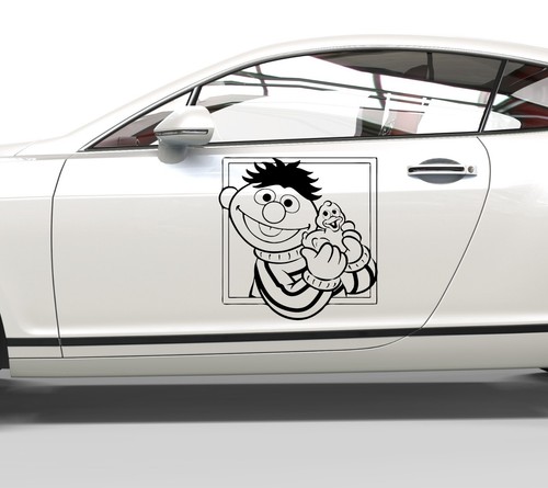 Aufkleber ernie sesamstraße - ernie,