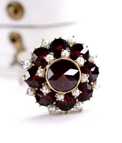 Edler vintage ring aus - ,