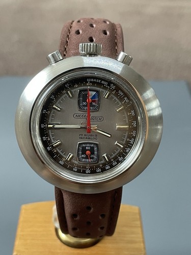 Nicolet watch bullhead - nicolet,