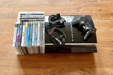 Sony PlayStation 3 PS3 Fat Konsole + Controller + 19 Spiele (CECHK04)