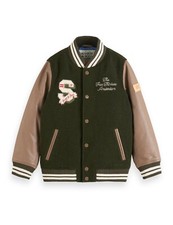 Scotch soda collegejacke aus - collegejacke,