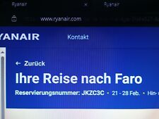 2x Flüge Nach Faro 2 Pers.