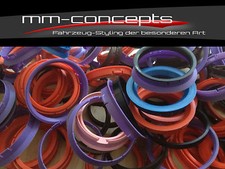 4 Zentrierringe Reduzierringe für Felgen 73,1 auf 60,1 mm Alufelgen Neu Royal 