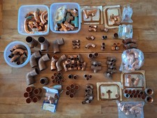 Kupfer Lötfittinge Konvolut