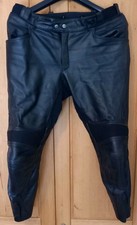 TOP POLO Motorrad ? LEDER KOMBI HOSE Gr. 28 = 56 kurz Motorradhose Bikerhose