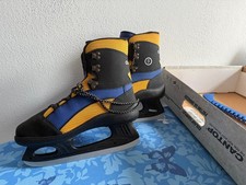 Schlittschuhe Größe 43  von Cantop, blau/ocker