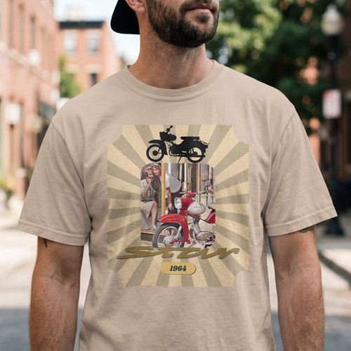 Ddr moped shirt - ddr, t-shirt