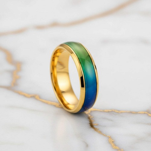 Emotionsring gold damen - gold,