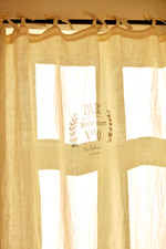 Leinen Gardine 140x220cm Femme