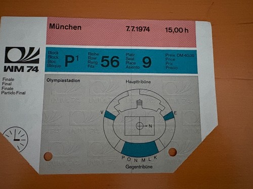 1974 konvolut finale und - konvolut,