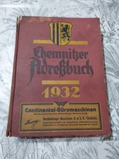 Chemnitz adressbuch der - adressbuch,