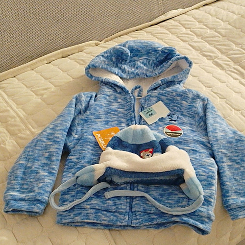 Pusblu baby kapuzenjacke - pusblu,