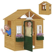 Kinderspielhaus aus Holz