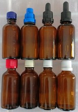 8 x 50 ml kleine Glasflaschen