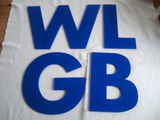 4 große Buchstaben XXL DEKO 