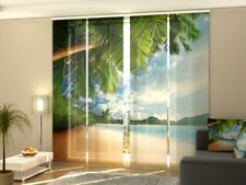 Foto-Schiebegardine Palmen am Strand Schiebevorhang mit Motiv, mit Foto auf Maß