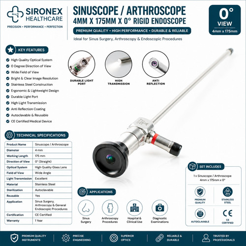 Sinuskop arthroskop 4mm - sinuskop,