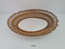Wandspiegel korb holz - wandspiegel,