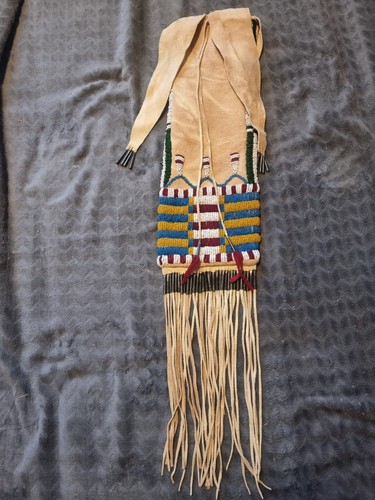 Pfeifenbeutel cheyenne styl - pfeifenbeutel,