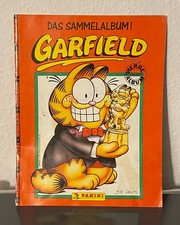 Garfield Das Sammelalbum Panini Stickerheft 1989 mit 158 Stickern