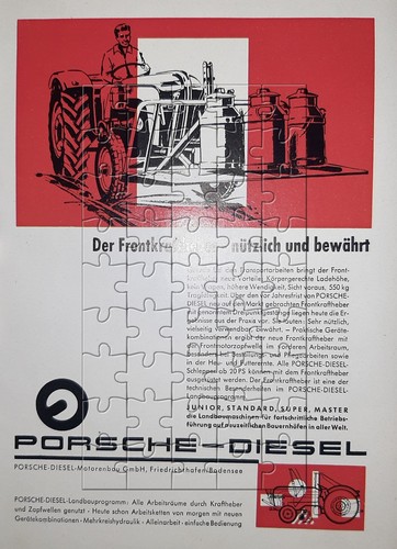 Werbeanzeige 1961 porsche - werbeanzeige,