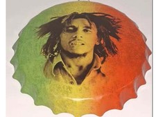 Bob marley metal wall art - bob,