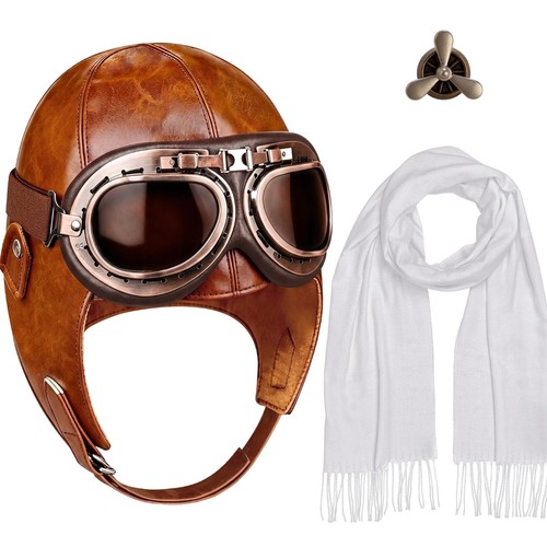 Pilot hut brille set kostüm - hut,