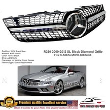 R230 SL550 SL63 Grille Black