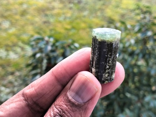 Mineral grüne kappe turmalin - grüne,