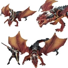 Schleich 70100 Eldrador Drachenreiter Drache mit Reiter - Mit Speer und Schild