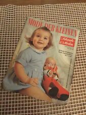 Schwabe Moden, Mode der Kleinen 2/ 62, Sonderheft 3078, 2 Schnittbögen