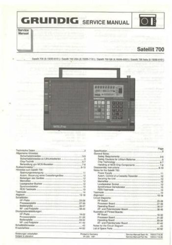 Grundig satellit 700 - grundig,