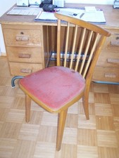 Stuhl  Sprossenstuhl Vintage Retro 60s 60-er 70 ziger Jahre Danish Design