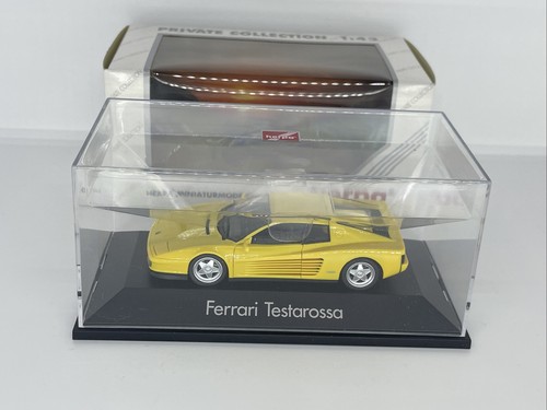 Herpa ferrari testarossa - ferrari, gelb