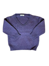 Il Gufo Purple Vneck Sweater
