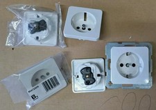 Berker Modul 2 Steckdose polarweiss glänzend 21772 mit Kinderschutz 472309 NEU