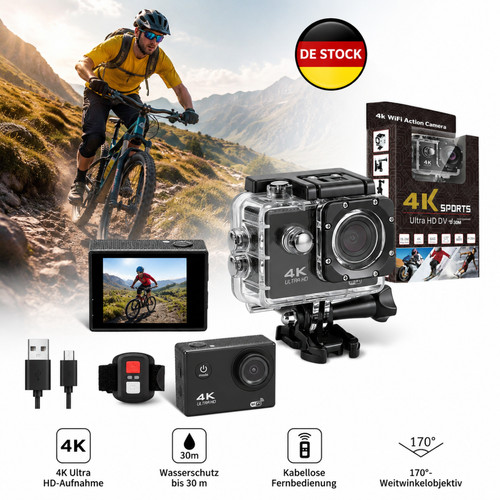 Wasserdicht 30m action camera - wasserdicht,